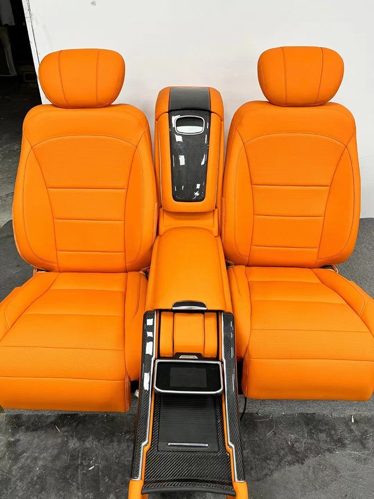Front photo of Mercedes-Benz GLS luxury VIP seat interior upgrade kit
