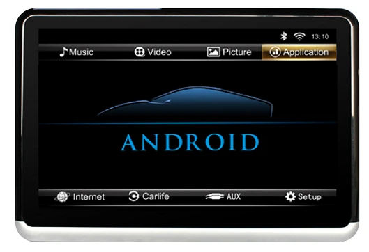 tv screens for car headrest