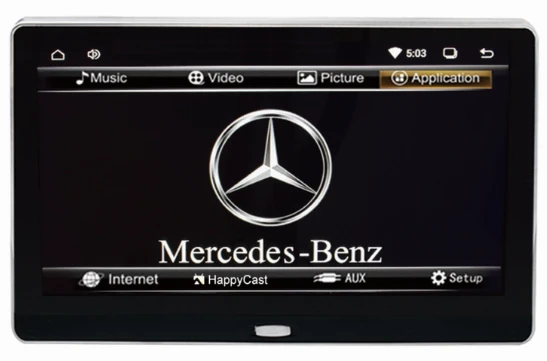 bluetooth tv for car headrest