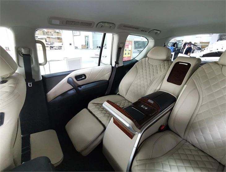 Luksusowe akcesoria do modernizacji wnętrz Fotele samochodowe do Nissan Patrol