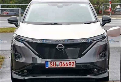 Dynamiczna i ostra ekspozycja zdjęć szpiegowskich Nissan ARIYA Ai Ruiya Nismo
