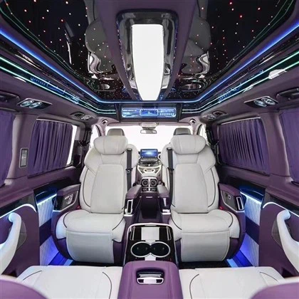 Modyfikacja wnętrza foteli VIP Mmercedes Benz